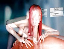 3D Porn Animated Big Boobed 19 Yo Intense Facefuck Deeply