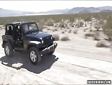 Sweet Mercedes Hot Outdoor Fucking From Behind In The Desert