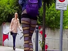 Candid - Bouncing Ass In Tight Leggings