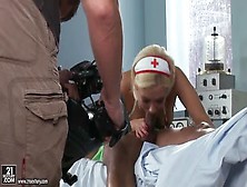 Godlike Blond Tart In Amazing Lesbian Porn Video