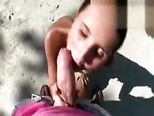 Busty Czech Girl Agreed For Public Sex Then Receives Cumshot