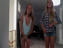 Me And Jackie Dancing To Party In The Usa. Flv