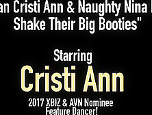 Asian Cristi Ann & Naughty Nina Kayy Shake Their Big Booties