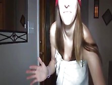 Lady Teases In Homemade Video