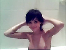 Cute Webcam Teen Shaves In The Bath 2