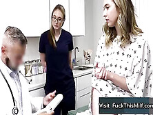 Busty Patient Gets Fertility Test In The Doctors Office 3