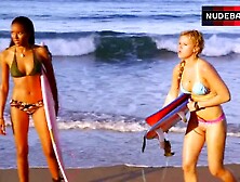 Sasha Jackson In Bikini On Beach – Blue Crush 2