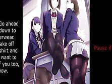 Anime/hentai Joi: Schoolgirls (Edging/denial) V2