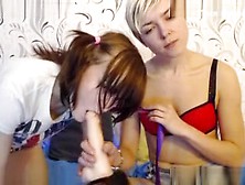 Crazy Myfreecams Record With Lesbian,  College Scenes