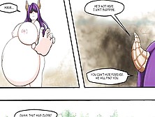 Kinky Hentai Comic Featuring Naughty Babes With Inflating Curves And Bellies