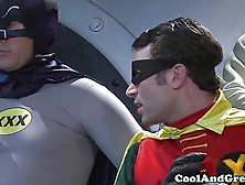 Tori Black Banged In Threesome By Batman And Robin