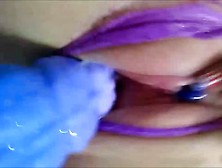 Making Her Pussy Cream Hard With Her Big Dildo