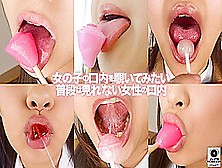 Going Inside The Mouth - Japanese Schoolgirl Swallowing Licking