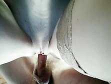 Part Two. Drilled His Ex-Wife's Narrow Hole After Cumming,  Also With A Cork In The Rear-End- Kirasweet Fun