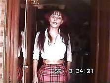 Woman In School Girl Outfit Sex Blowjob