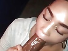 Latina Sloppy Bbc Blowjob