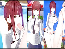 【チェンソーマン マキマ】コイカツ！プレイエロアニメ動画(アニメ3Dcgエロゲーム 版権キャラカード)