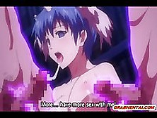 Hentai Coed Caught By Tentacles And Hot Fucked By Shemale Anime