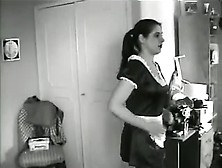 Hot Maid Being Fucked In The House