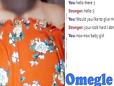 Omegle Allure - Teen Plays With Tits And Begs For My Cum!