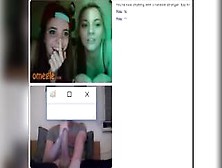 Omegle Party Chicks Flashing Tits For Big Dick