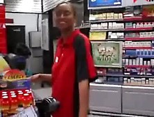 Quickie Mart Blowjob And Swallows.