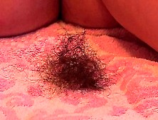 A Fat Girl Shaves Her Hairy Pussy And Ass.
