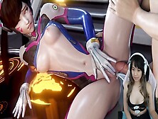 Sexy D. Va From Overwatch Gets Dominated By Thick Cocks… The Top 8 Rule 34 D. Va Overwatch Hentai Videos You Don't Want To Mis