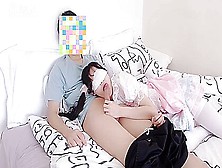 Gave An Pussy Massage To A Student In Uniform - Perfect Asian Teen Gets A Creampie At Home P1