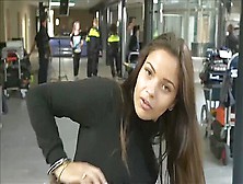 Monica Geuze Handcuffed