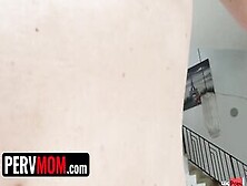 Pervmom - Sinful Stepmom Titty-Nailed His Stepsons Dick And Swallows