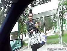 Stranger Picks Up And Fucks Teen In Car