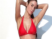 Muriel Red Bikini