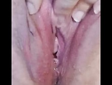 Squirting Hard Up Close.  Gushing Attractive Silky Jizz