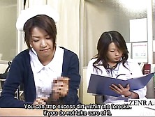 Subtitle Cfnm Japanese Doctor Nurse Handjob