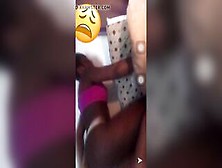 African Barely Legal Spreads Her Butt On Facetime