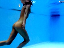 Hot Hungarian Tiny Beauty Hermione Ganger In The Pool