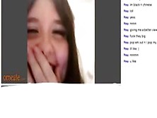 Omegle 5: Teen Sucking Her Boobs