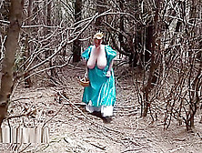 Very Busty Princess Lost In The Woods