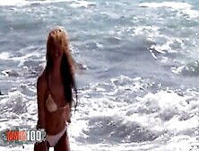 Spanish Amazingly Hot Pornstar Sonia Baby Fucking At The Beach - Remastered