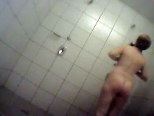 Sexy Granny Is Showering Her Flaccid Body In The Shower