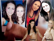 Double Cumshot Video Tribute For Sisters,  My Cousi