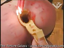 Nasty Anal Stretching And Wax Play