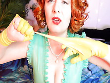 Asmr Ripping Latex Rubber Gloves