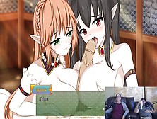 Double Paizuri Threesome | Hikari Love Potion | Funny Commentary Gameplay