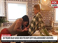 Fck News - Latina Uses Sex To Steal From A Millionaire