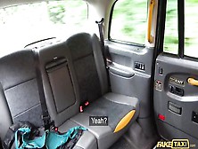 Dark-Haired Bbw In Stockings Fucks Her Taxi Driver