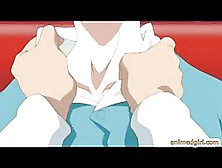 Her Big Floppy Anime Tits Squirt Milk As She Rides Cock