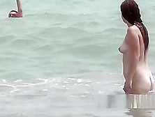 Curvy Naked Sexy Milfs Beach Voyeur Hidden Videospycam