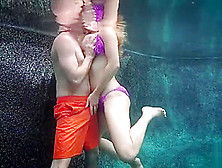 Krissy Lynn Underwater Blowjob